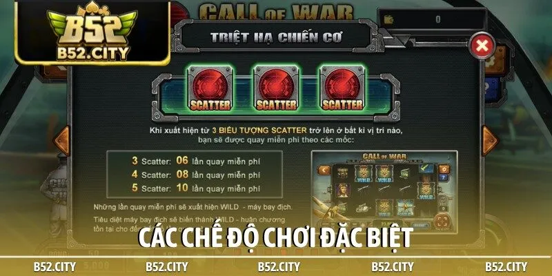 Các chế độ chơi đặc biệt