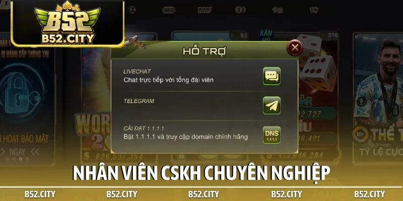 Nhân viên CSKH chuyên nghiệp