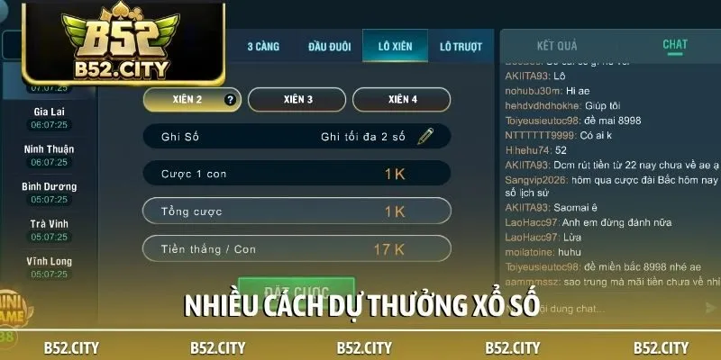 Nhiều cách dự thưởng xổ số